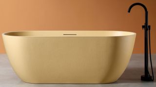 Ванна из искусственного камня ABBER Frankfurt AM9941MS 170x75см песочный матовый